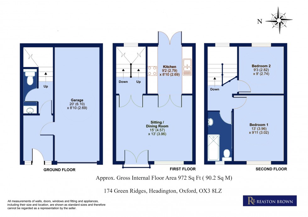 Floorplan for Headington, Oxfordshire